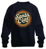 Santa Cruz California Retro Vintage Surf Beach Waves Summer Anteprima dell’immagine prodotto 1