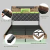 UnboxG Polsterbett Schwebebett 140×200 cm mit Produktbild-Vorschau 10