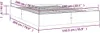 A 3D diagram of a bed frame with dimensions labeled. Produktbild-Vorschau