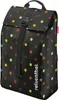 A black bag with colorful polka dots. Produktbild-Vorschau