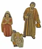 Set de figurines de crèche en polyrésine, peintes à la Voir les images du produit 3