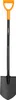 Beche FarmLine MattPowder, pointue, manche 1200 mm Voir les images du produit 4