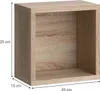 kúpeľňová skrinka Vicco Senyo Sonoma 25 x 25 cm Súprava 2, Náhľad obrázku produktu 3
