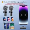 2 Stück Wireless Mikrofon für iPhone & iPad, Tragbares Produktbild-Vorschau 6