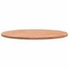 vidaXL Plateau de table Ø50x1,5 cm Rond en bois massif de Voir les images du produit 5