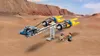 A LEGO Star Wars Anakin's Podracer set is displayed on a desert landscape. Produktbild-Vorschau