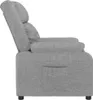 vidaXL Relaxsessel Hellgrau Stoff Produktbild-Vorschau 4