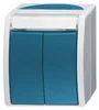 Busch-Jaeger 1484-0-0374, Tasten, Blau, Grau, IP44, CE, 74 Produktbild-Vorschau 1