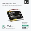 CELLONIC 1x Batteria per Headset / Auricolare / Cuffie Anteprima dell’immagine prodotto 2