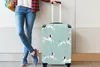 MuchoWow® Koffer Handgepäck Trolley Rollkoffer Kleine Produktbild-Vorschau 5