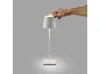 Venkovní stolní lampa LED na baterie TOC IP54 bílá Náhled obrázku produktu 2