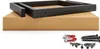 Waschtischhalterung LAHN - 30 cm Tiefe, Schwarz, 2 Stück Produktbild-Vorschau 2