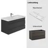 Waschtisch Set Lara | Waschbecken mit Unterschrank 100 cm | Produktbild-Vorschau 3