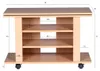 TV HiFi Bank OREGON Buche Fernsehtisch drehbar & rollbar 75 Produktbild-Vorschau 8