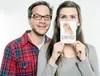 Mr. & Mrs. Panda Postkarte Bloodhound Spur - Weiß - Produktbild-Vorschau 4