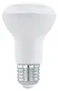 E27 LED R63 Opale Bianco caldo 3000K 3W Anteprima dell’immagine prodotto 1