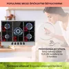 Klarstein Plynový sporák, 5 horákov, 10,4 kW vstavaný Náhľad obrázku produktu 3