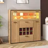 okwish Sideboard Kommode Beistellschrank Produktbild-Vorschau 2