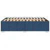 Bettgestell ohne Matratze Blau 120x200 cm Stoff Produktbild-Vorschau 5