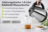 Edelstahl Wasserkocher 1,8 Liter – Schnell, sicher & Produktbild-Vorschau 6