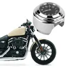 Chromované hodinky na řídítka motocyklu – přesný čas, Náhled obrázku produktu 1