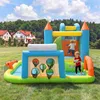 Merax Kinder Hüpfburg Outdoor Spielburg mit Rutsche & Produktbild-Vorschau 4