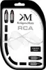 Kabel Audio Kruger&Matz KM0303 2RCA-2RCA Cinch 0,5m Náhled obrázku produktu 4
