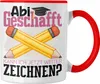 Trendation - Abi Geschafft Abitur Prüfung Bestanden Tasse Produktbild-Vorschau 1