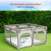 Teddle Laufstall Baby, Laufgitter Baby mit 50x Spielbälle, Produktbild-Vorschau 5