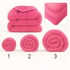 Bettdecke 160x200 cm - Winterbettdecke - Schafwolle - Rosa Produktbild-Vorschau 6