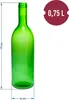 24x Flaschen 750 ml +Korken+Schrumpfkappen Weinflaschen Produktbild-Vorschau 2