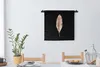 MuchoWow® Wandteppich Wandbehang Blatt - Gold - Rosa 60x60 Produktbild-Vorschau 2