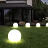 10er Set LED Solarkugel weiß, Erdspieß, DxH 10x38 cm Produktbild-Vorschau 12