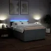 vidaXL Boxspring posteľ s matracom Tmavo šedá 160x200 cm Náhľad obrázku produktu 5