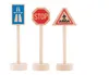 KINDER HOLZ EISENBAHN & FIGUREN Holzzug Holzlokomotive Produktbild-Vorschau 7