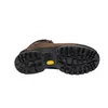 The underside of a brown hiking boot with a black sole. Anteprima dell’immagine prodotto