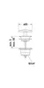 DURAVIT 0050780000 Schaftventil mit keramischer Produktbild-Vorschau 3