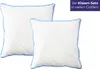 Kissen 40x40cm 2er Set / Bundle - Geeignet als bequemes Produktbild-Vorschau 1