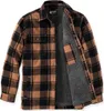 Carhartt Heavyweight Flannel Sherpa Hemd (brązowy, XL) Podgląd zdjęcia produktu 3
