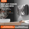 A bathroom setting with a hand dryer mounted on the wall above a sink. Podgląd zdjęcia produktu