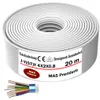 20m  J-Y(ST) Y 4X2X0,8 Telefonleitung Klingelleitung Produktbild-Vorschau 5