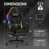 Fauteuil gaming, fauteuil de bureau : fauteuil gaming Voir les images du produit 2
