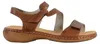 Sandales Rieker pour femmes  Sandales plates - Cognac - Voir les images du produit 2
