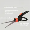 Rasenkantenschere 360° drehbar, Grasschere mit gezahnter Produktbild-Vorschau 3