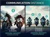 2-Pack V8 Motorbike Intercom Headset Bluetooth 5.2 Náhľad obrázku produktu 16