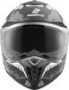 Bogotto FG-601 Sniper Fiberglas Enduro Helm, schwarz Produktbild-Vorschau 7