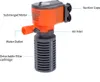 3W / 5W 3-in-1 Minifilter Aquarium Fischschwammfilter Produktbild-Vorschau 8