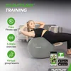 Tunturi Anti Burst Fitness Ball avec Pompe - Ballon de yoga Voir les images du produit 7