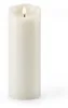 Relaxdays LED Kerze, HxD: 30 x 10 cm, flackernde Flamme, Produktbild-Vorschau 1