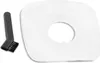 A cleaning brush and a filter for a robot vacuum cleaner. Produktbild-Vorschau